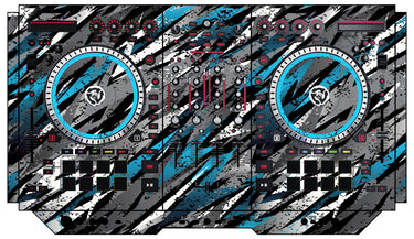 Numark NS 7 II Skin Sparkasm Blue Light